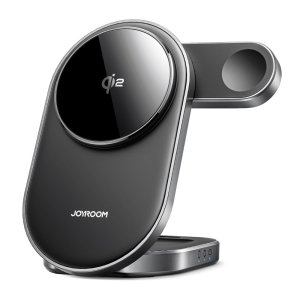 Joyroom 3-i-1 trådlös laddare Qi2