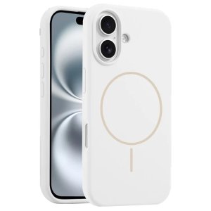 Silikonskal med MagSafe – iPhone 16