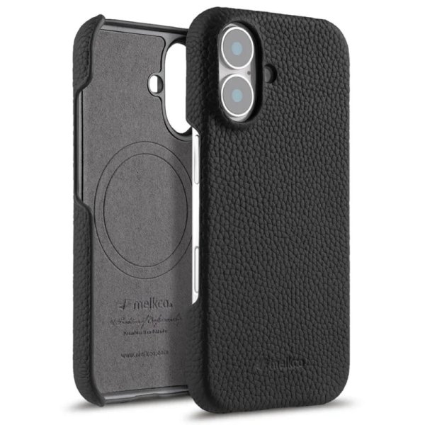 MELKCO magnetiskt läderskal - iPhone 17