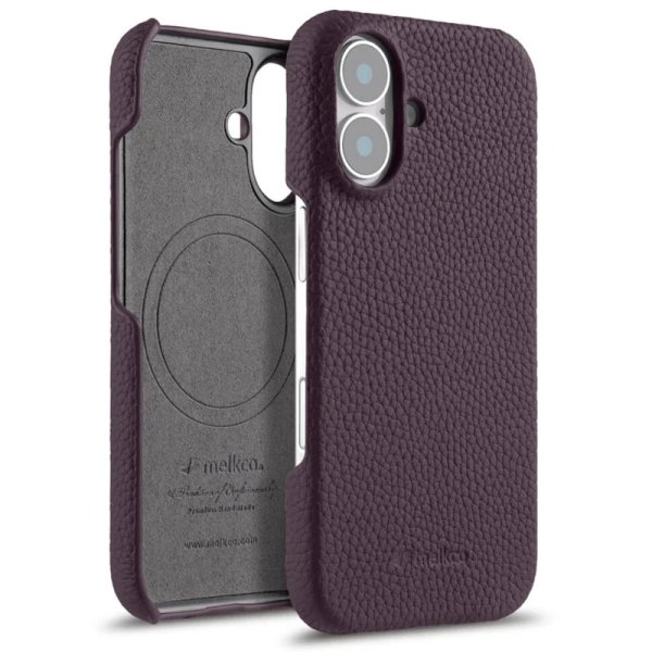 MELKCO magnetiskt läderskal - iPhone 16