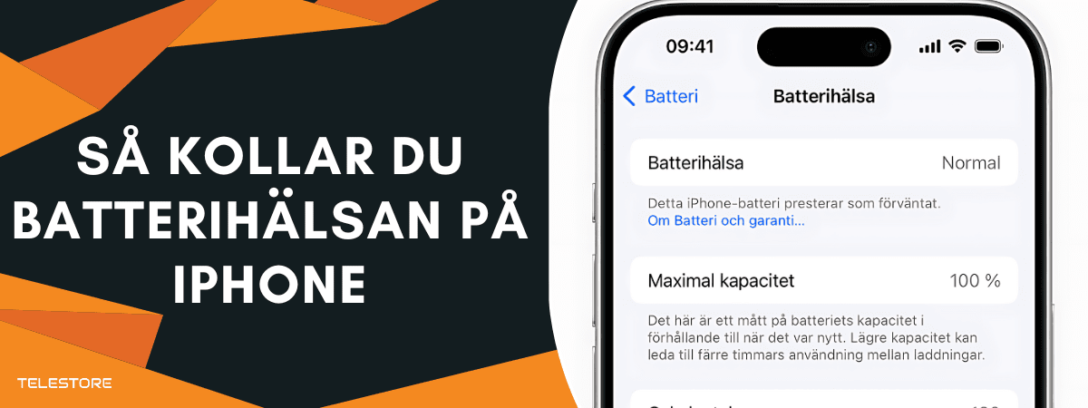 Så kollar du batterihälsan på iPhone