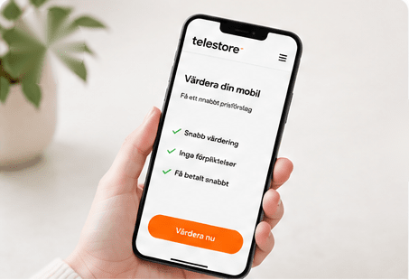 Värdera mobilen online